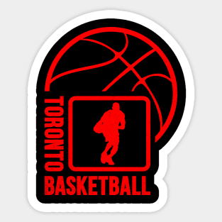 Toronto Basketball 01 Sticker